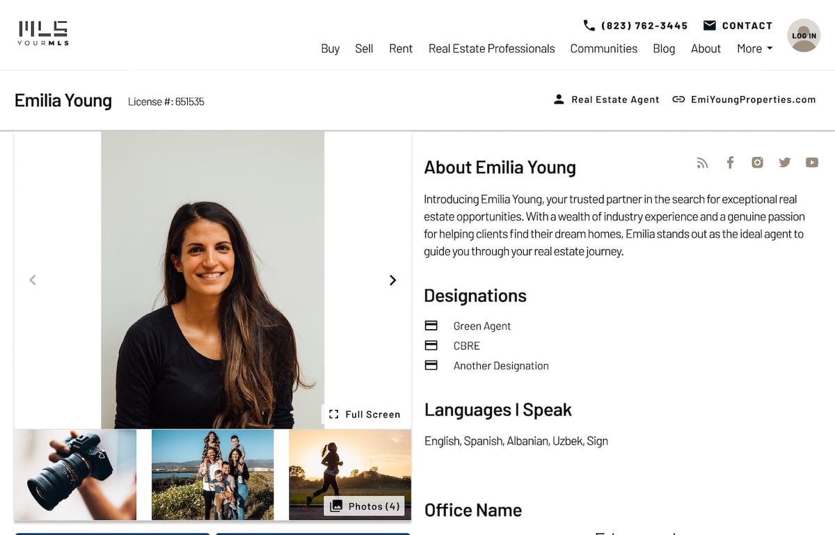 MLS Member Page