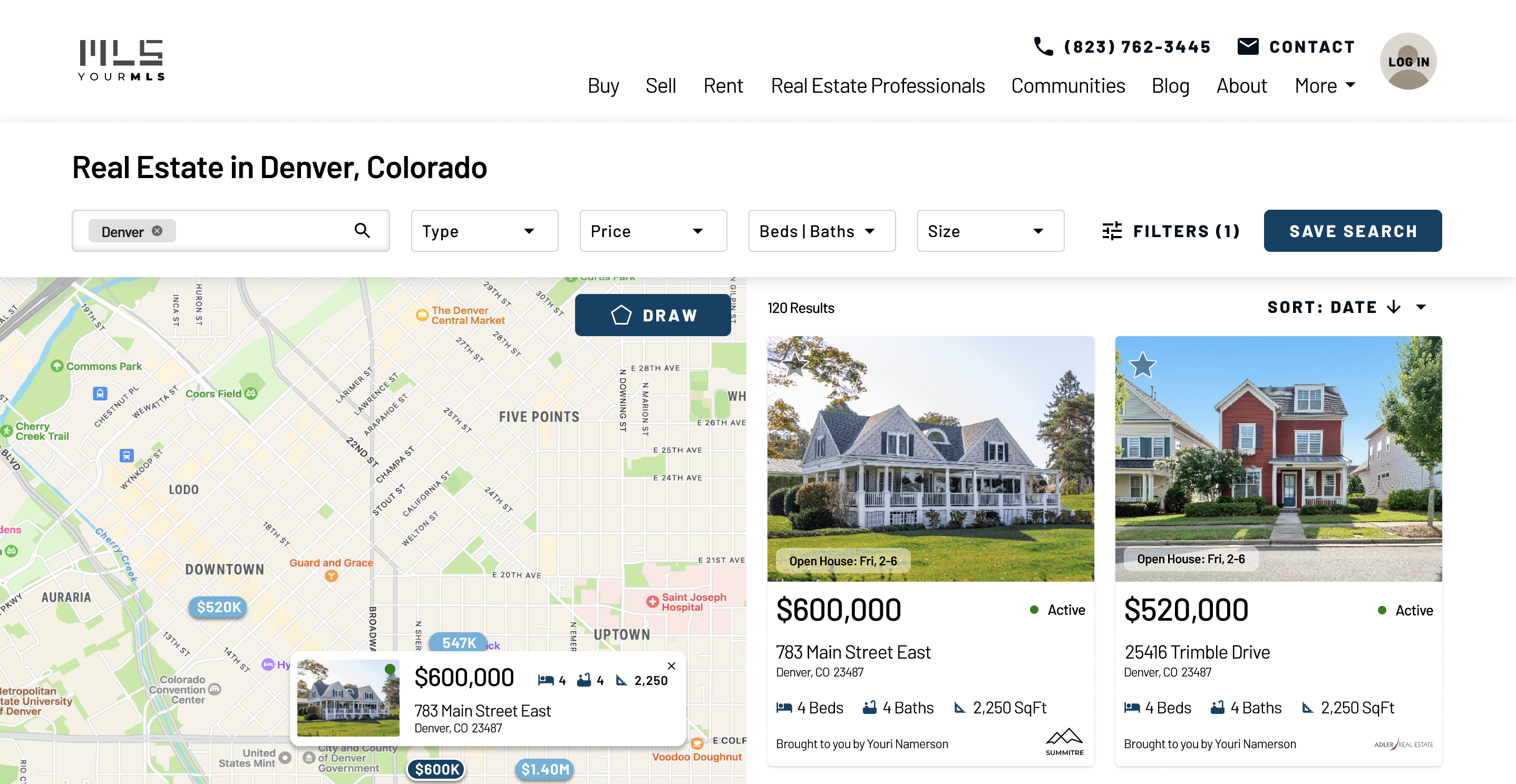 Map Based Search Platfom